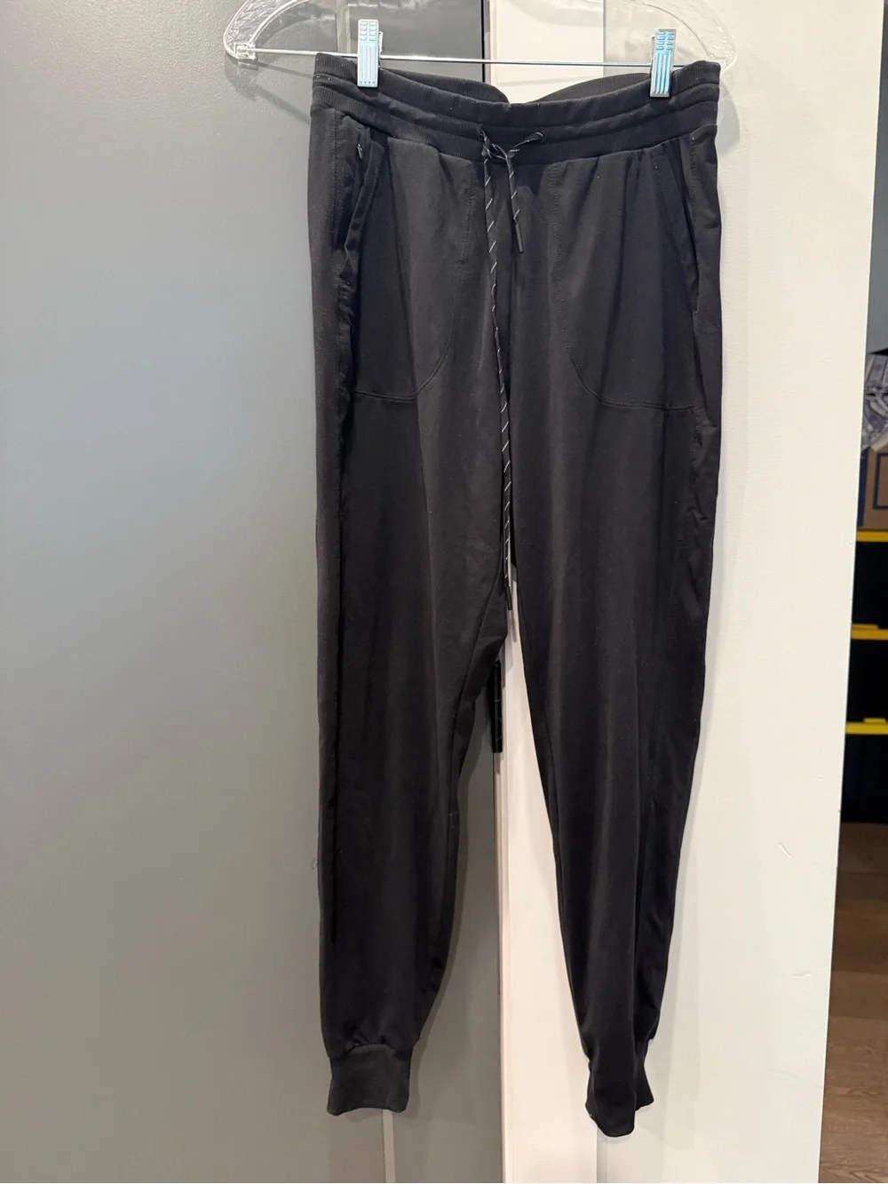Zella Black Jogger Pants with Drawstring Waist